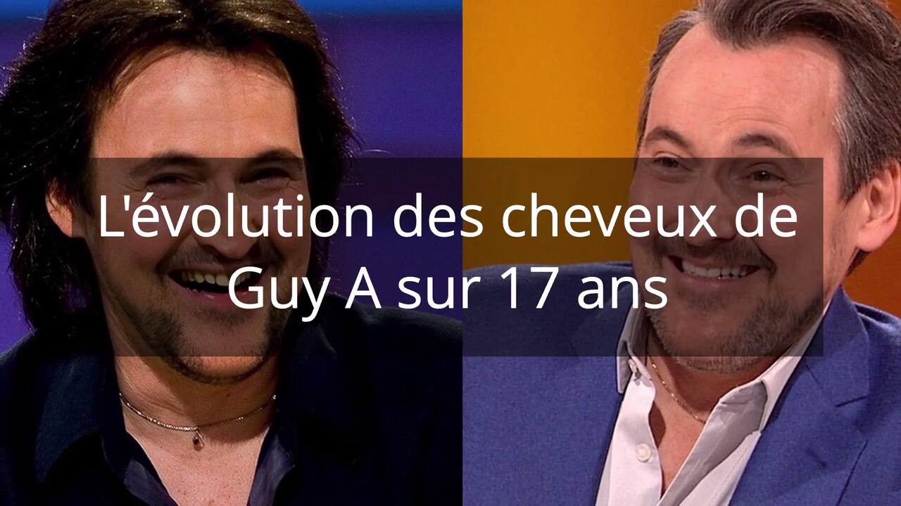 SDC - L'évolution des cheveux de Guy A Lepage à TLMEP