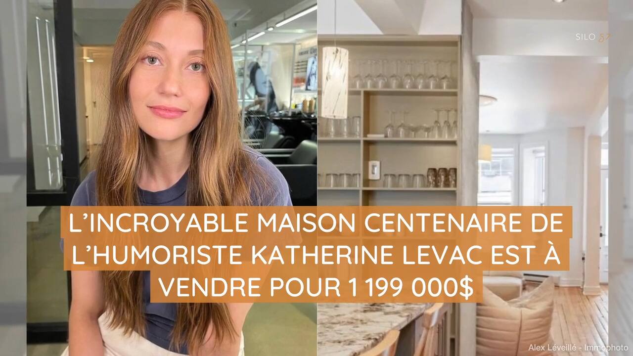 L'incroyable maison centenaire de l'humoriste Katherine Levac est à vendre pour 1 199 000$
