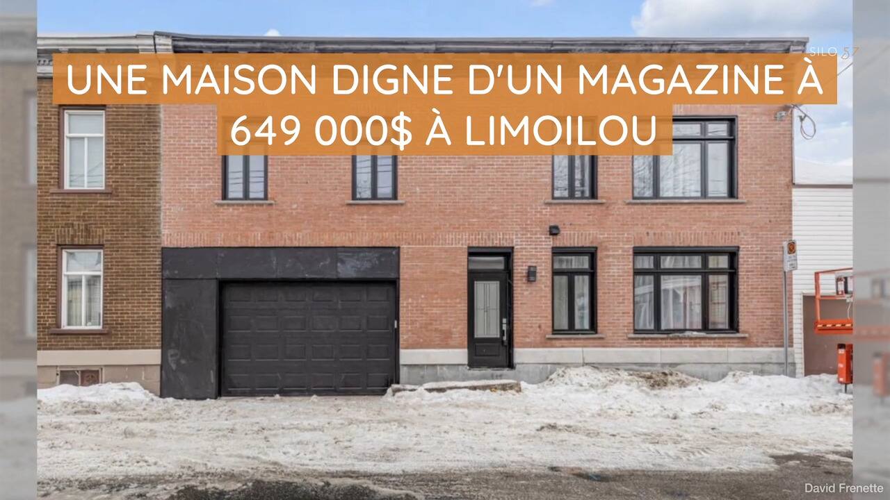 Une maison digne d un magazine   649 000    Limoilou