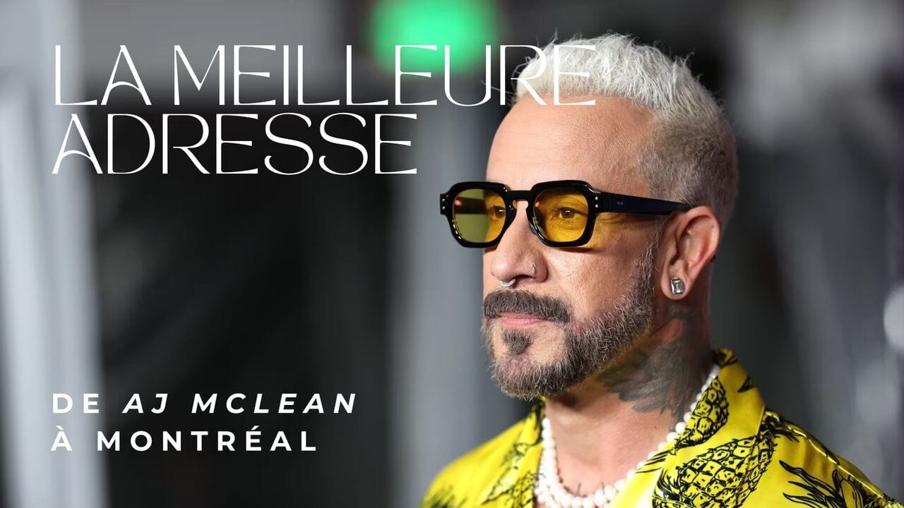 AJ Mclean des Backstreet Boys nous dévoile son resto favori à Montréal