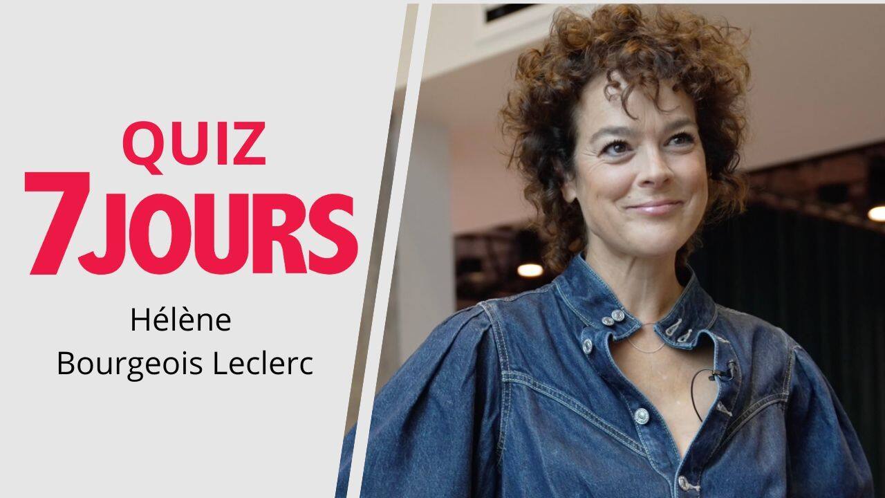 [VIDÉO] Hélène Bourgeois Leclerc répond au quiz 7jours.ca