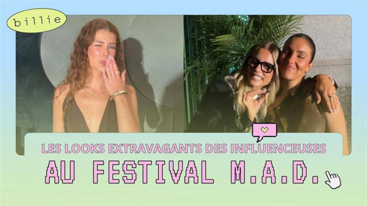 [VIDÉO] Les looks extravagants des influenceuses au tapis rouge du festival M.A.D.