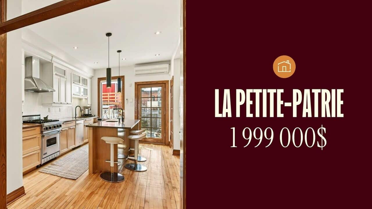 Une immense maison de ville pleine de cachet à vendre au cœur de La Petite-Patrie pour 1 999 000$