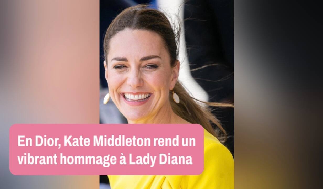 En Dior, Kate Middleton rend un vibrant hommage à Lady Diana