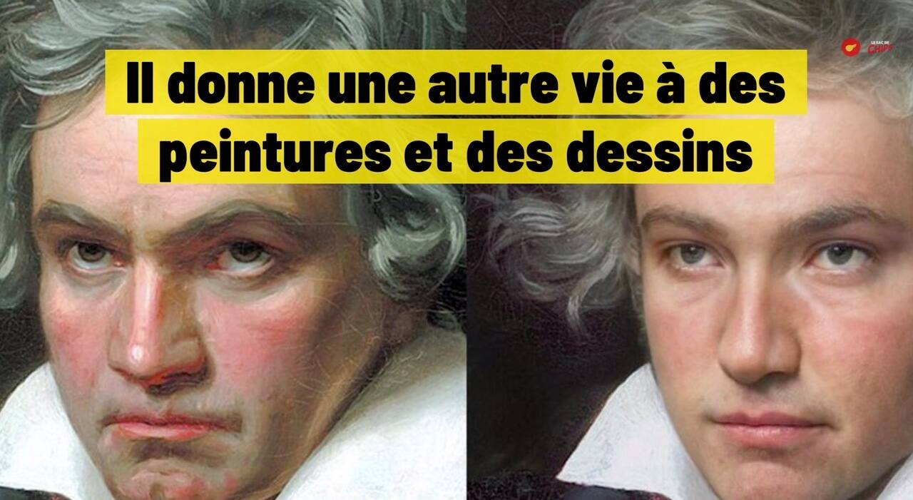 SDC - Un artiste donne une autre vie à des peintures et des dessins