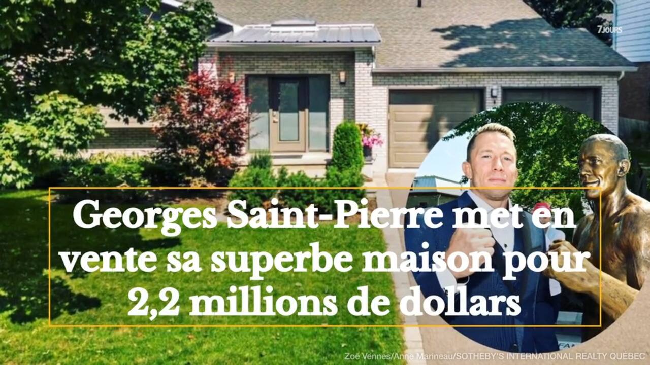 Georges Saint-Pierre met en vente sa superbe maison pour 2,2 millions de dollars
