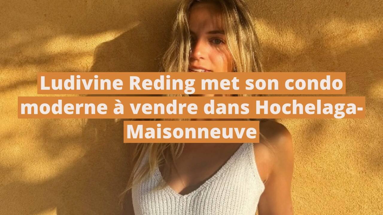 Ludivine Reding met son condo moderne à vendre dans Hochelaga-Maisonneuve