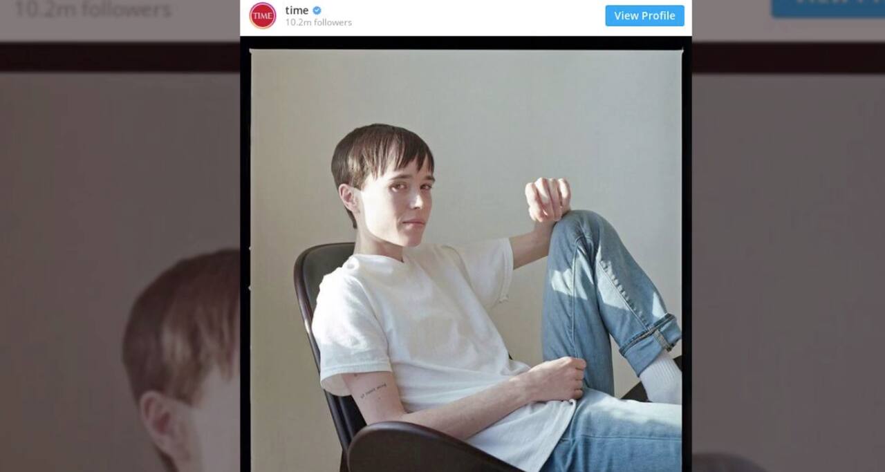 Elliot Page accord une première entrevue depuis qu'il a annoncé être une personne trans