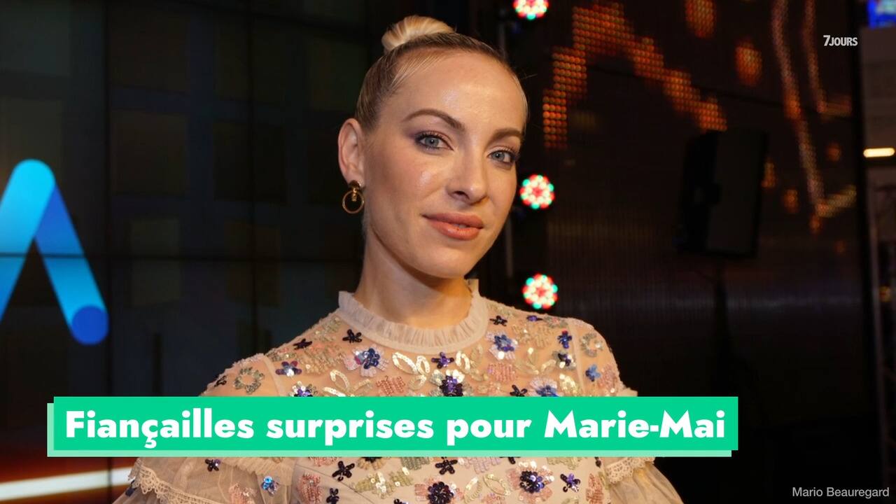 Fiançailles surprises pour Marie-Mai