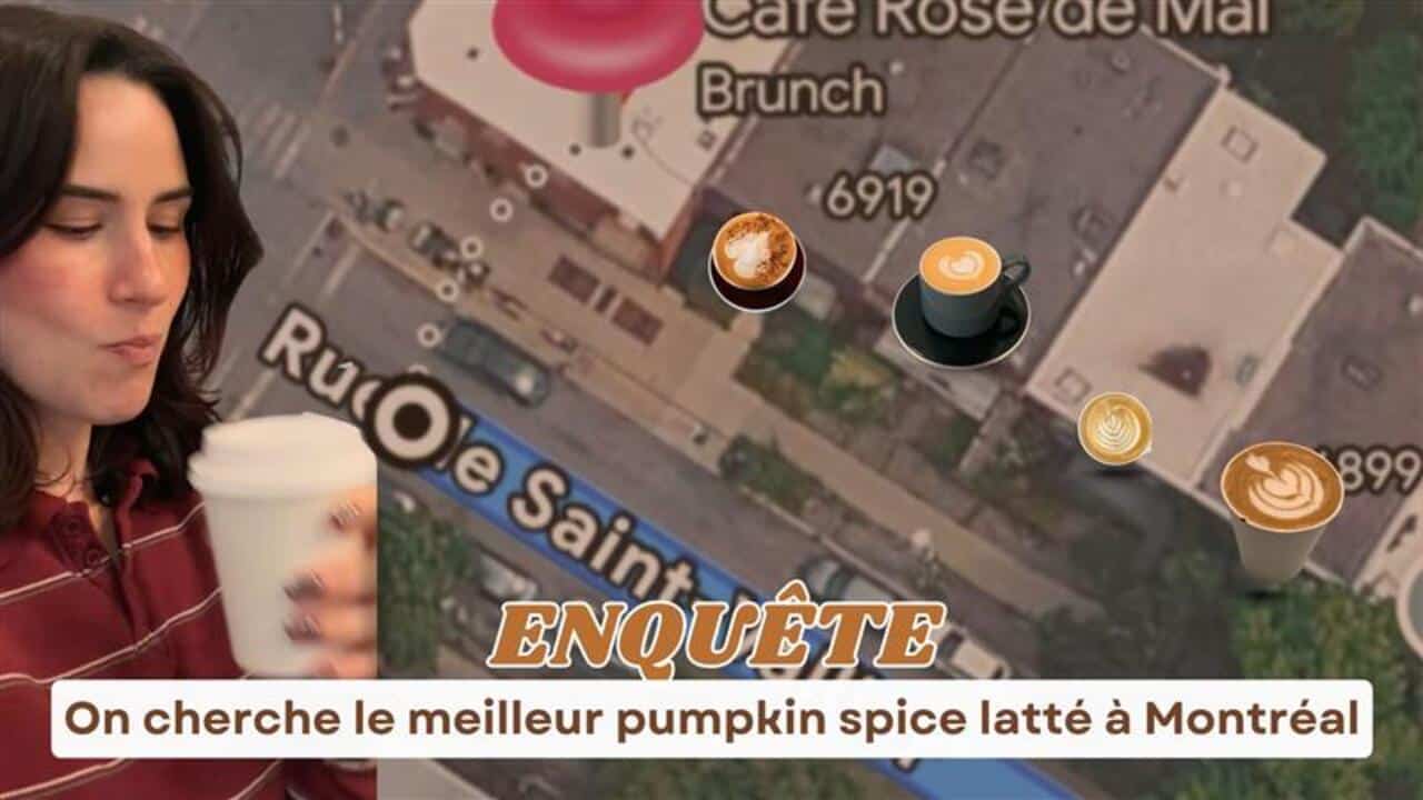 [VIDÉO] On cherche le meilleur pumpkin spice latté à Montréal