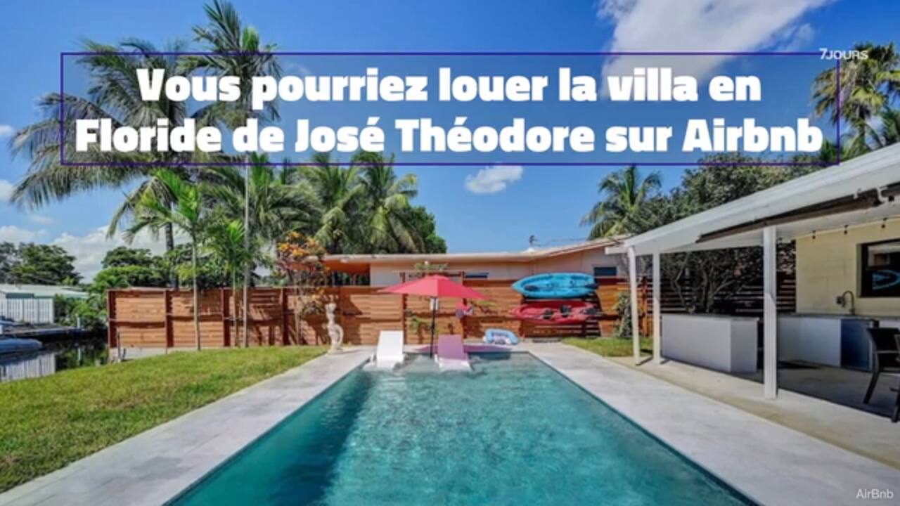 Vous pourriez louer la villa en Floride de José Théodore sur Airbnb