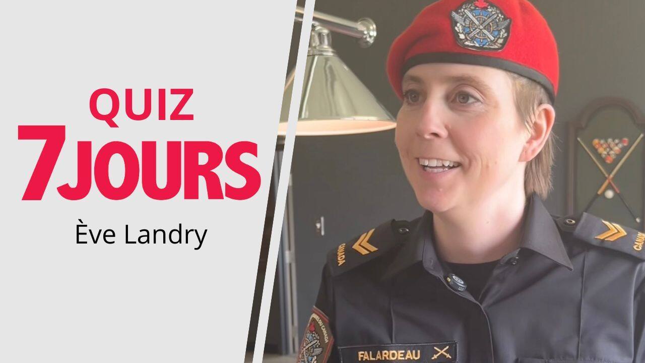 Ève Landry répond au questionnaire 7 Jours