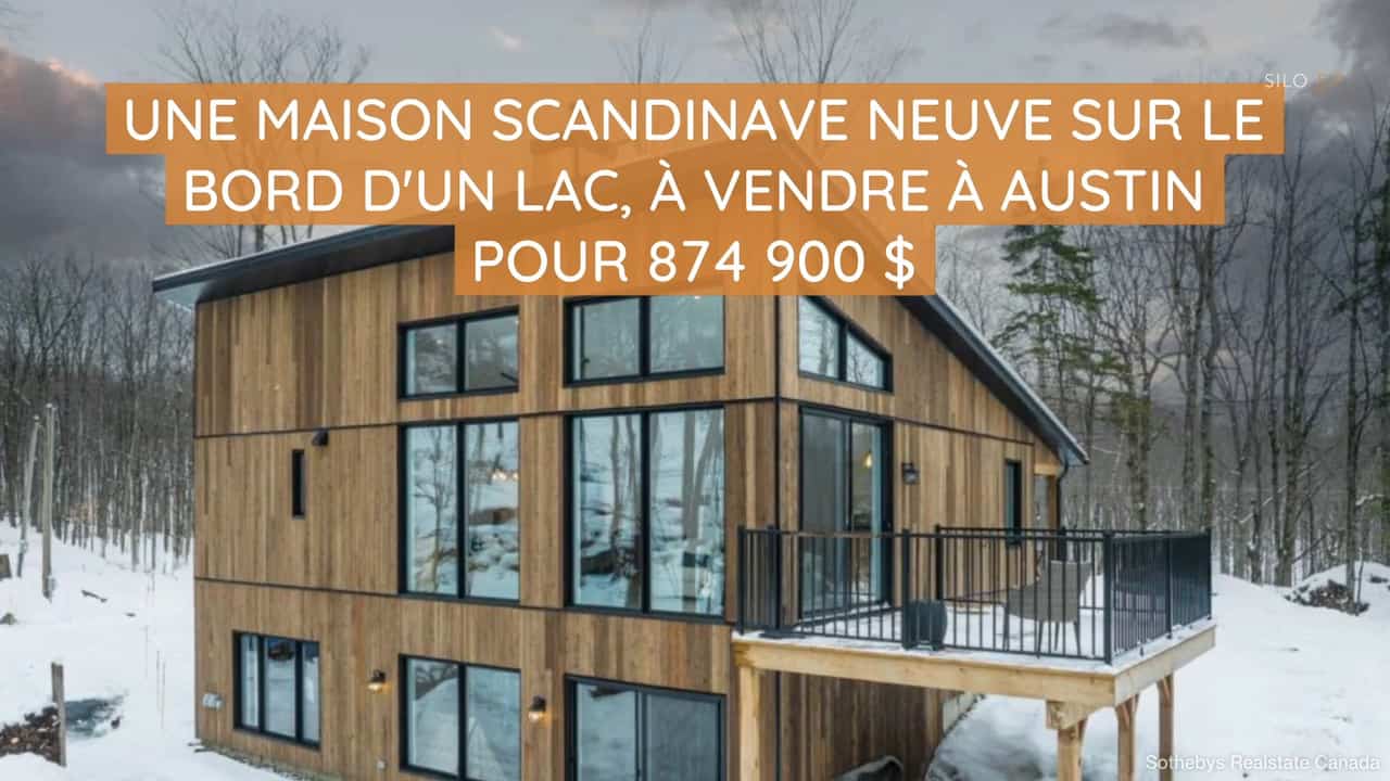 Une maison scandinave neuve sur le bord d un lac    vendre   Austin   874 900  