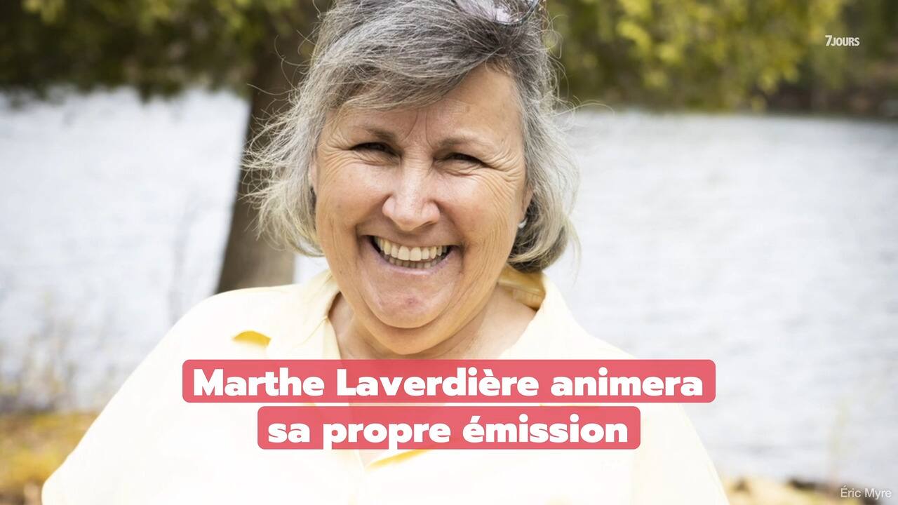 Marthe Laverdière animera sa propre émission