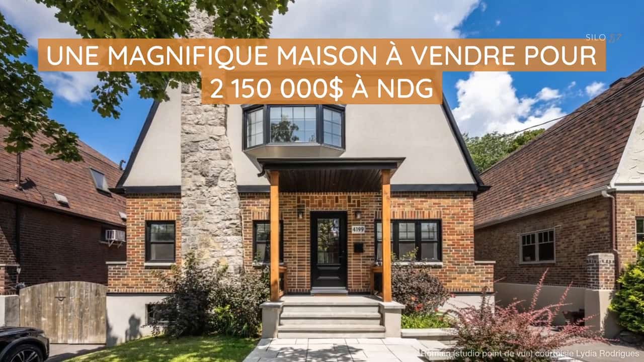 Une magnifique maison à vendre pour 2 150 000$ à NDG
