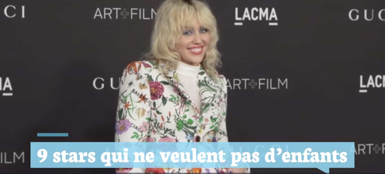 9 stars qui ne veulent pas d'enfants
