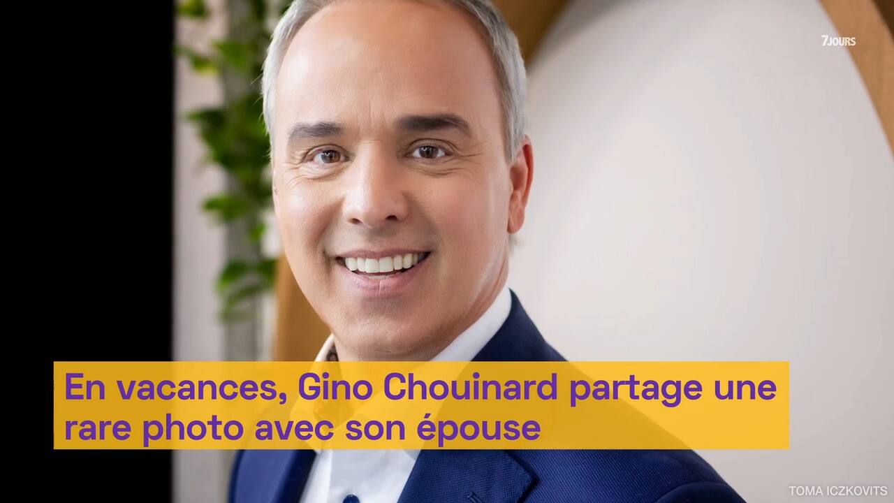 En vacances, Gino Chouinard partage une rare photo avec son épouse