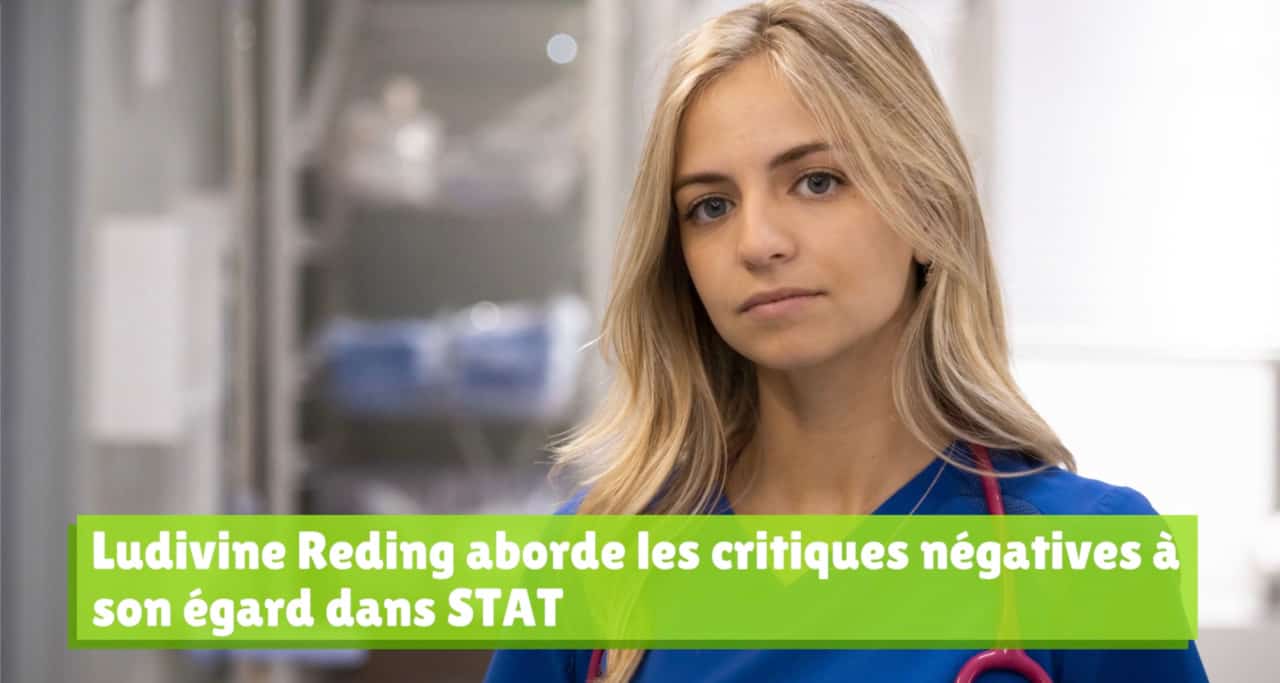 Ludivine Reding aborde les critiques n gatives   son  gard dans STAT