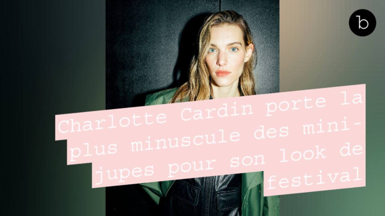 Charlotte Cardin porte la plus minuscule des mini-jupes pour son look de festival