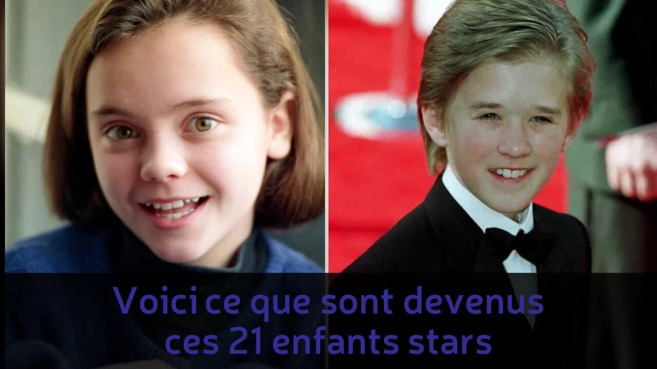 Voici ce que sont devenus ces 21 enfants stars