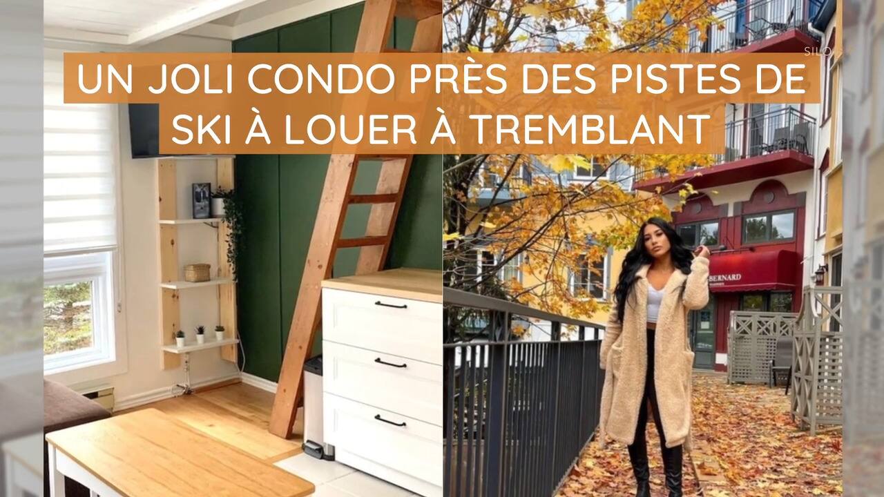 Un joli condo près des pistes de ski à louer à Tremblant