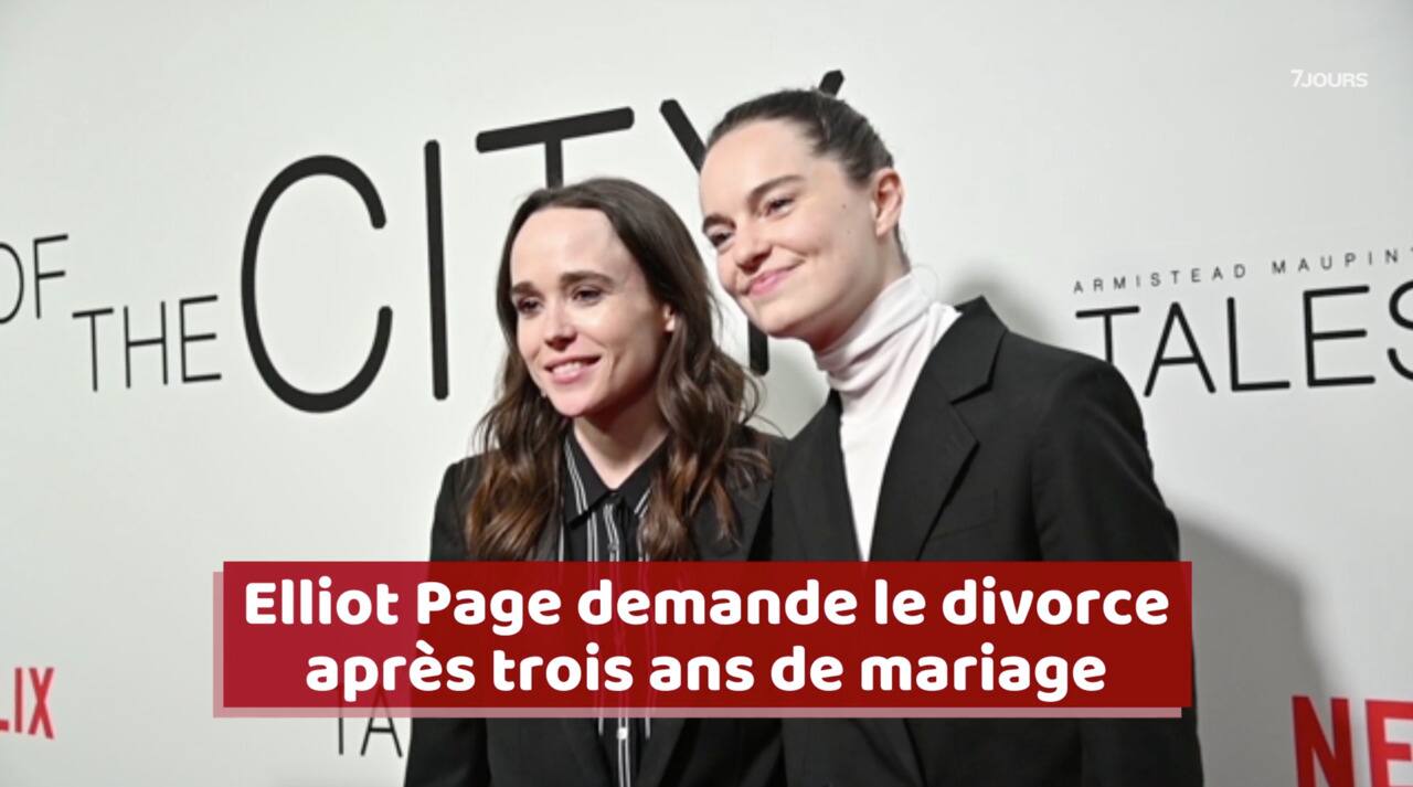 Elliot Page demande le divorce après trois ans de mariage