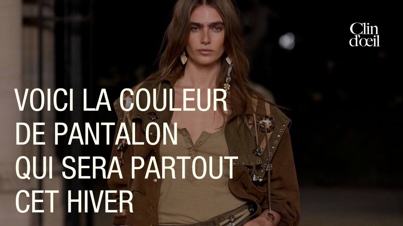 Voici LA couleur de pantalon qui sera partout cet hiver