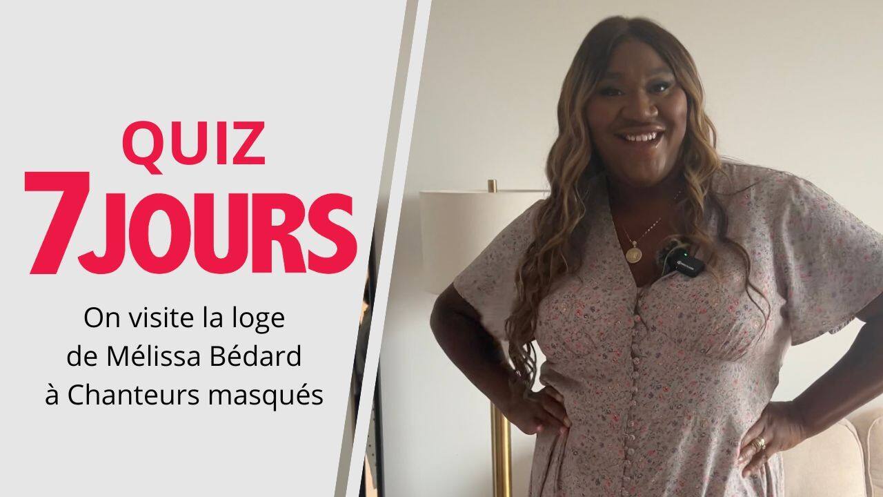 [VIDÉO] On visite la loge de Mélissa Bédard à Chanteurs masqués
