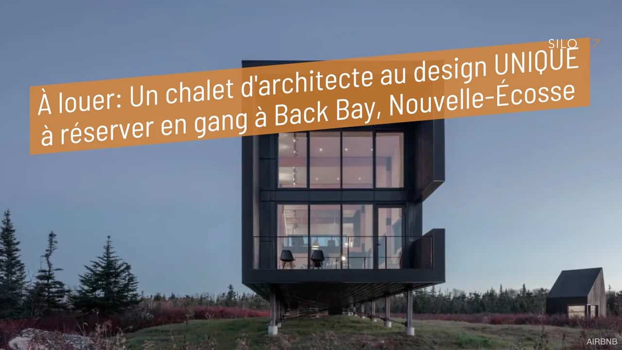 Un magnifique chalet d'architecte au design unique à louer à Terence Bay, Nouvelle-Écosse