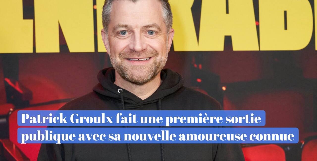 Patrick Groulx fait une première sortie publique avec sa nouvelle amoureuse connue
