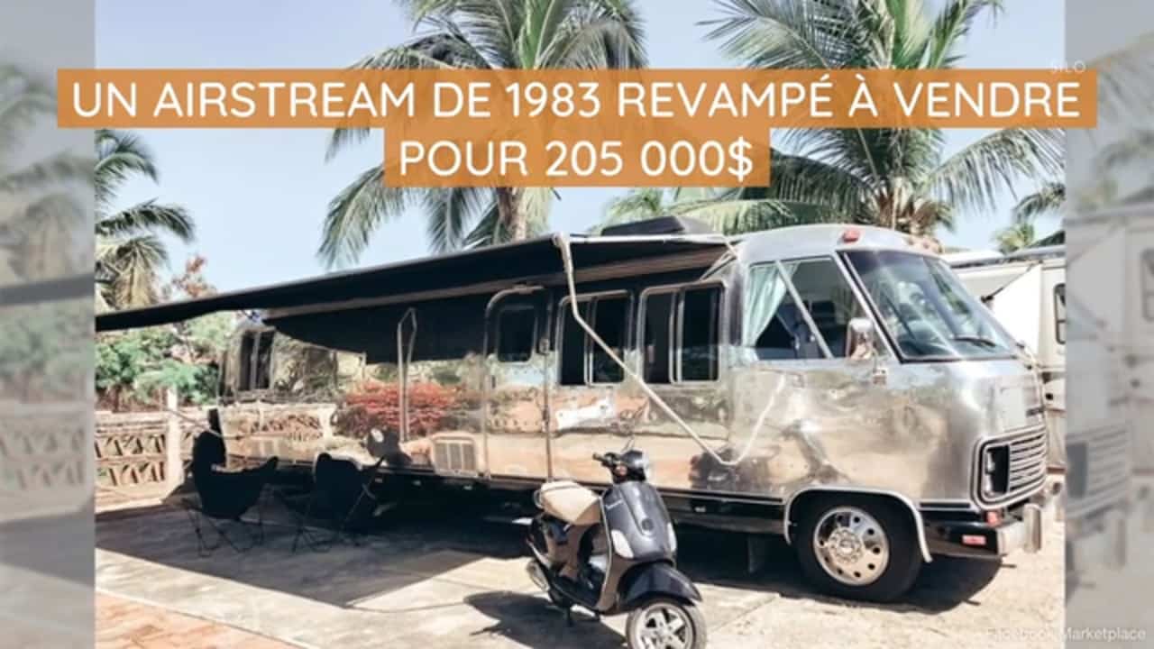 Un airstream de 1983 revampé à vendre pour 205 000$