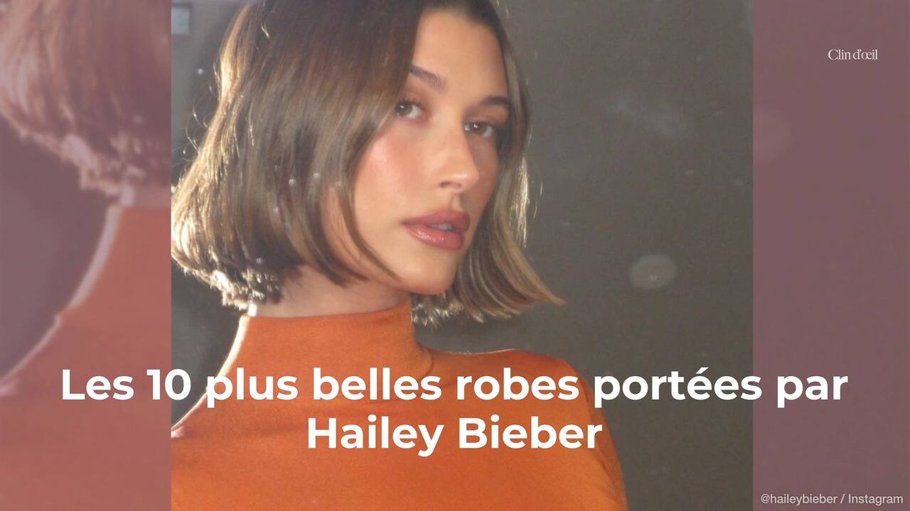 Les 10 plus belles robes portées par Hailey Bieber