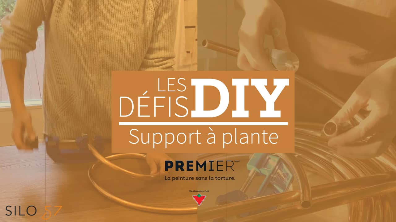 Les Défis DIY SILO57 x CANADIAN TIRE - Support à plante