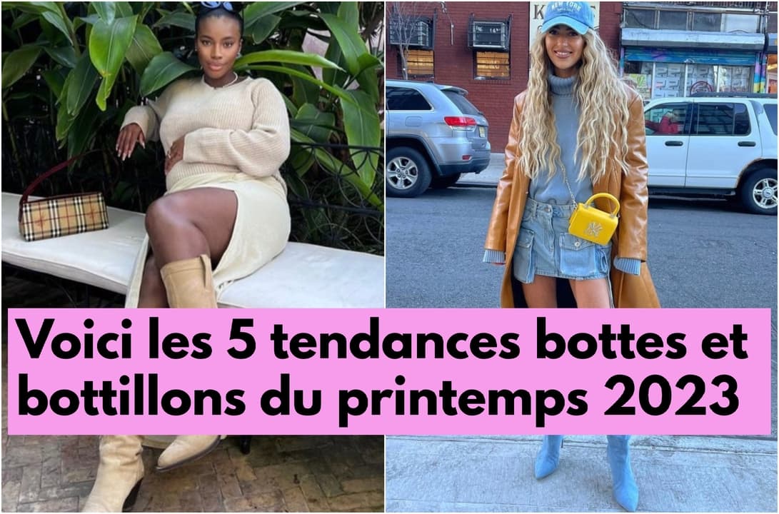 Les 5 bottes tendances du printemps 2023
