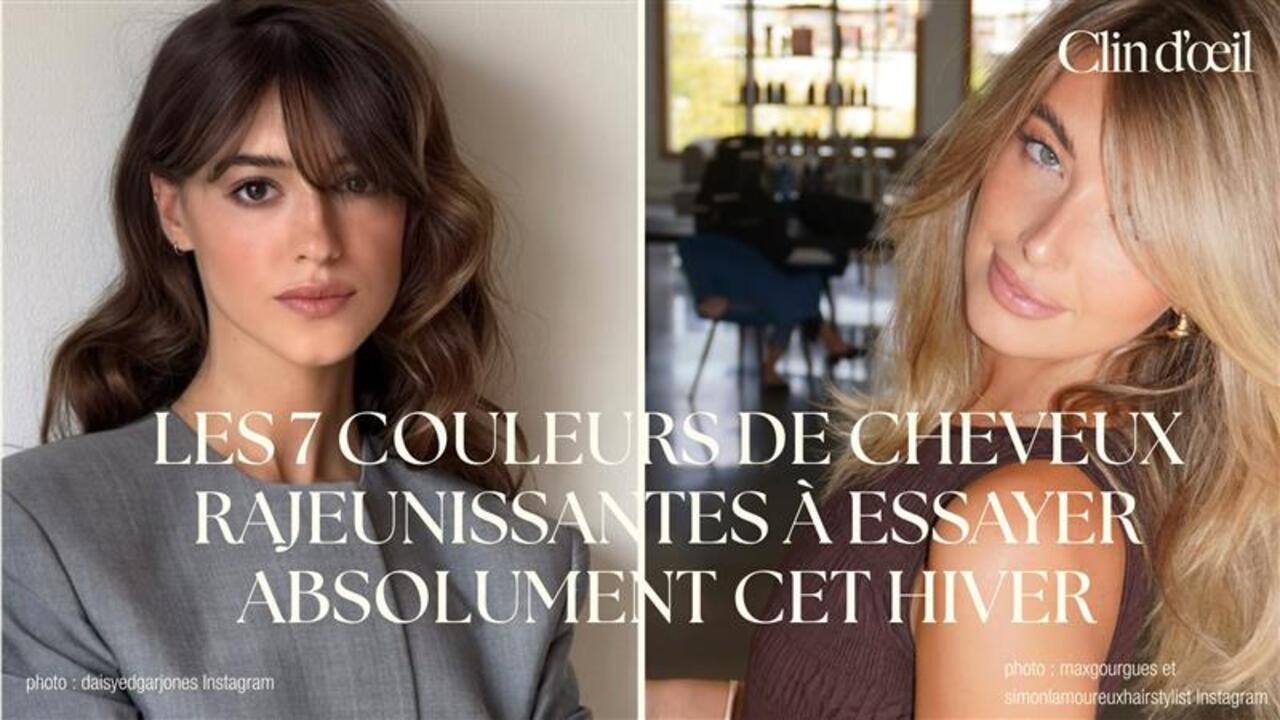 Les 7 couleurs de cheveux rajeunissantes à essayer absolument cet hiver