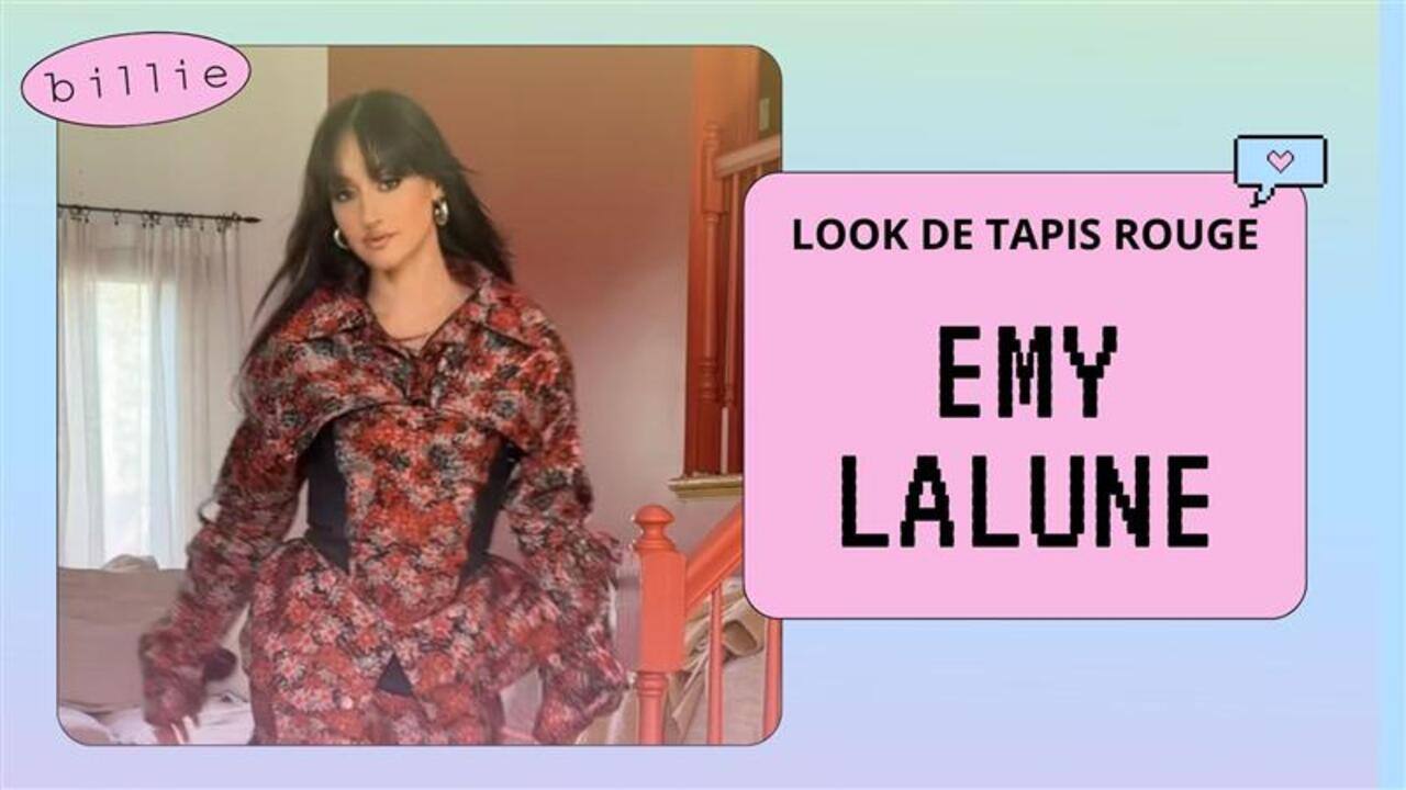 [VIDÉO] Emy Lalune dévoile les détails de son look sur le tapis rouge des Gémeaux 2025