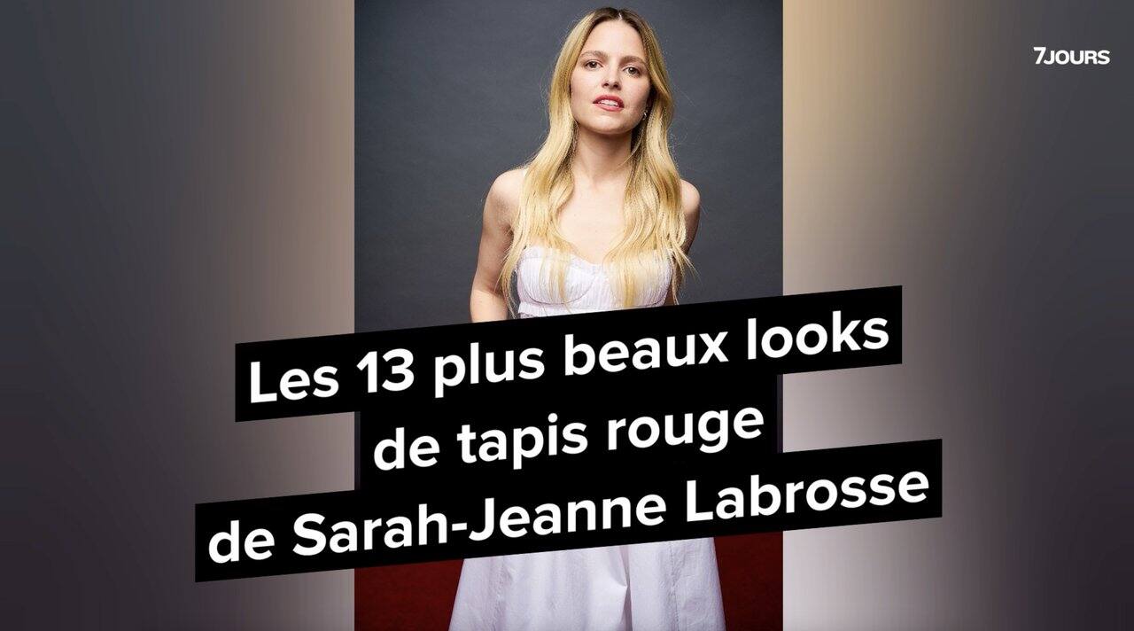 Les 13 plus beaux looks de tapis rouge de Sarah-Jeanne Labrosse | QUB ...
