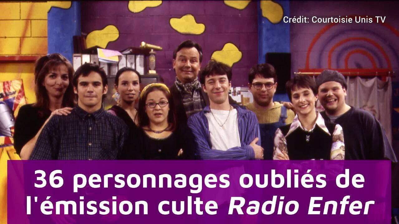 36 personnages oubliés de l'émission culte Radio Enfer
