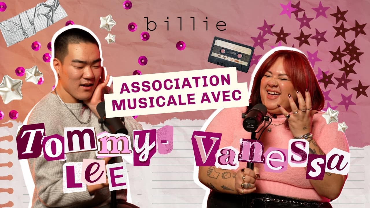 Tommy-Lee Salvas et Vanessa Duchel jouent au jeu d'association musicale