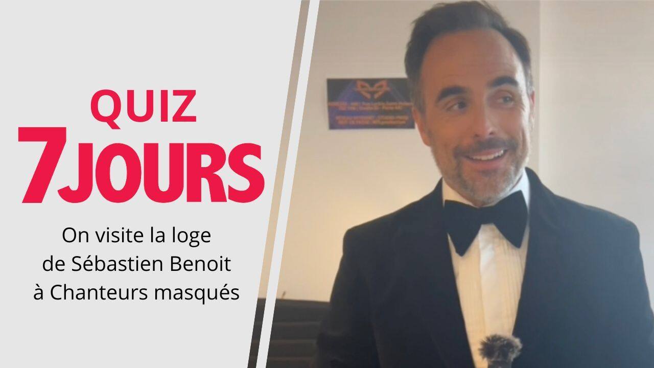 [VIDÉO] On visite la loge de Sébastien Benoit à Chanteurs masqués