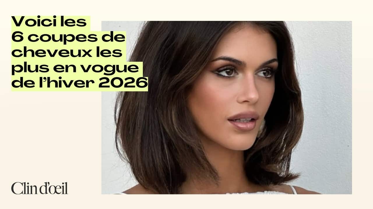 Voici les 6 coupes de cheveux les plus en vogue de l'hiver 2026