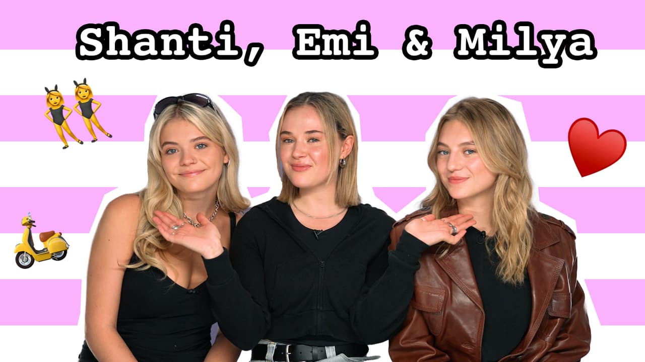 BFF Challenge entre Emi Chicoine, Milya Corbeil-Gauvreau et Shanti Corbeil-Gauvreau