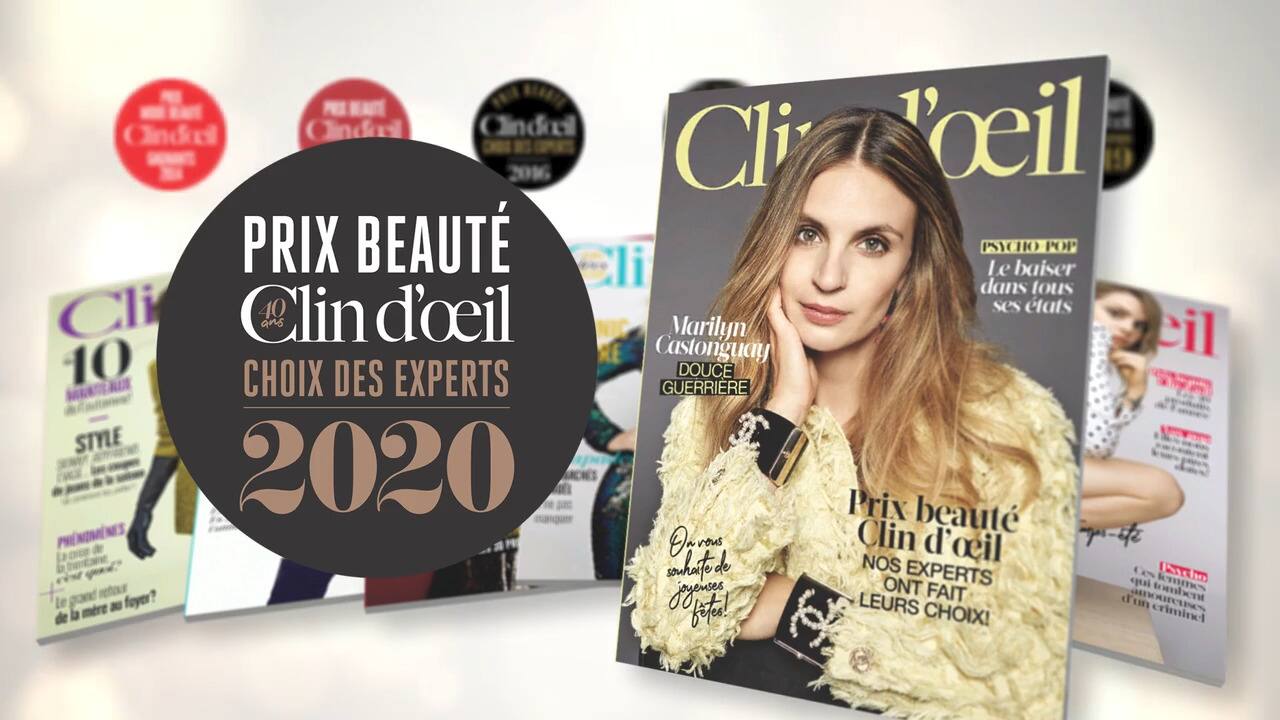 Prix Beauté 2020 Clin d’œil - Découvrez les gagnants