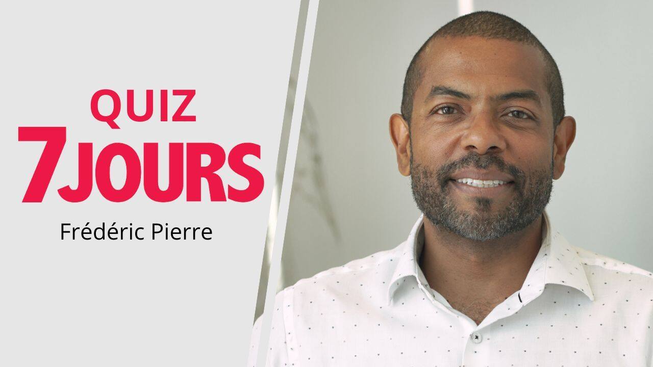 [VIDÉO] Frédéric Pierre répond au quiz 7jours.ca