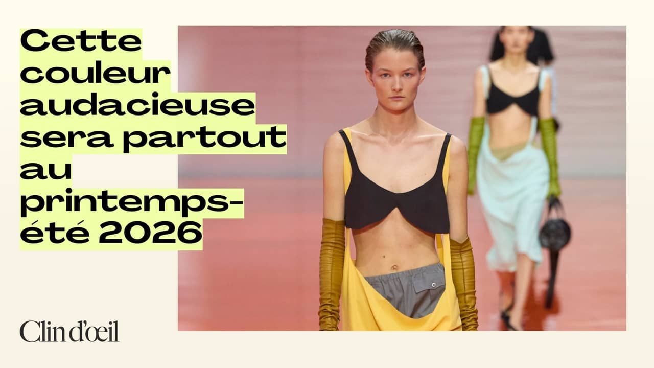 Cette couleur audacieuse sera partout au printemps-été 2026
