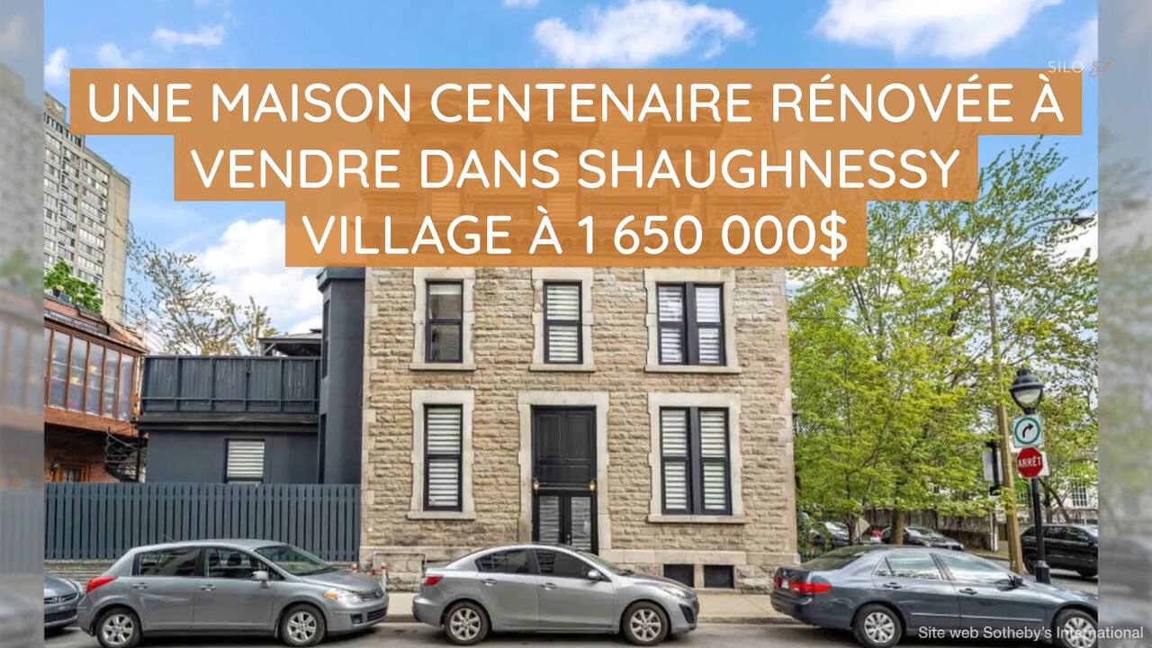 Une maison centenaire rénovée à vendre dans Shaughnessy Village à 1 650 000$