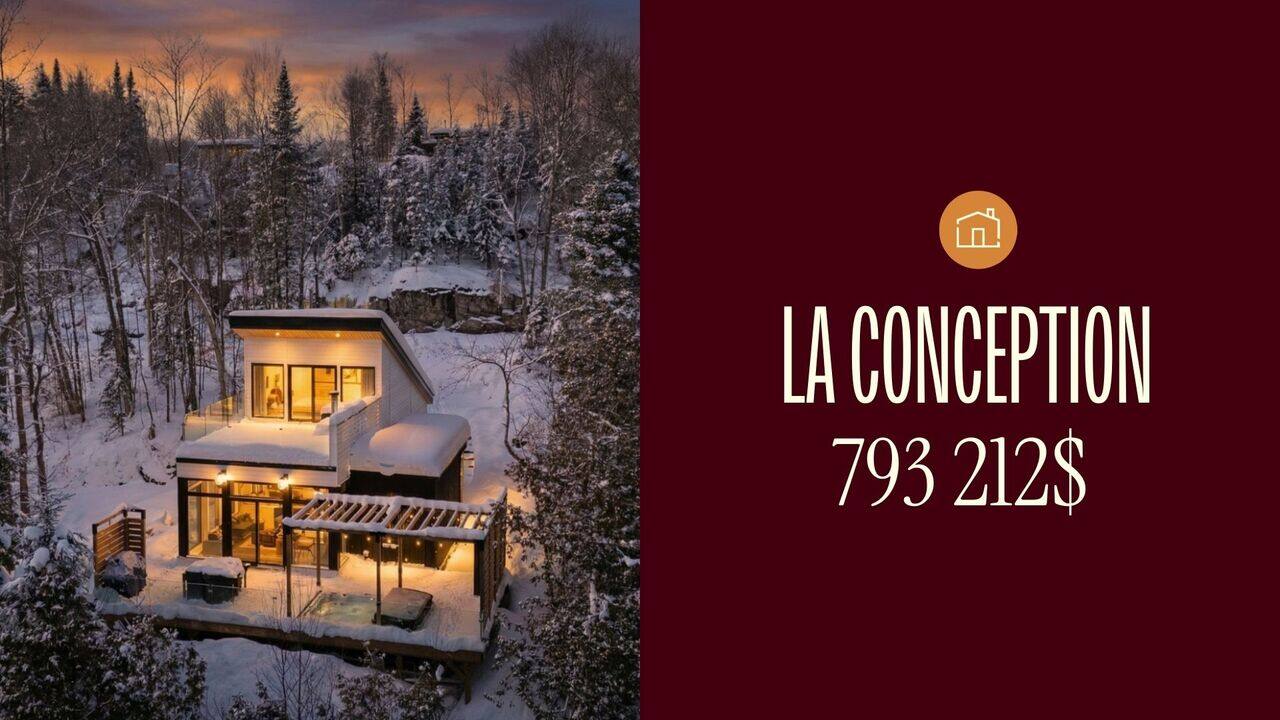 Ce chalet locatif avec spa et terrasse sur le toit est à vendre près de Mont-Tremblant
