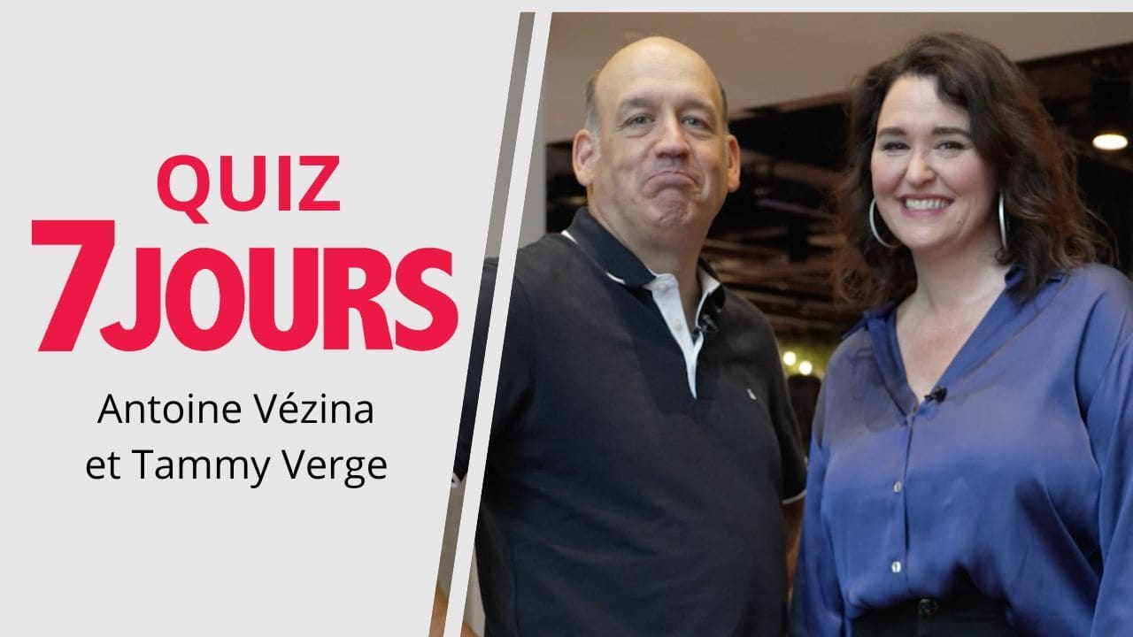 [VIDÉO] Antoine Vézina et Tammy Verge testent leur couple grâce à notre quiz croustillant