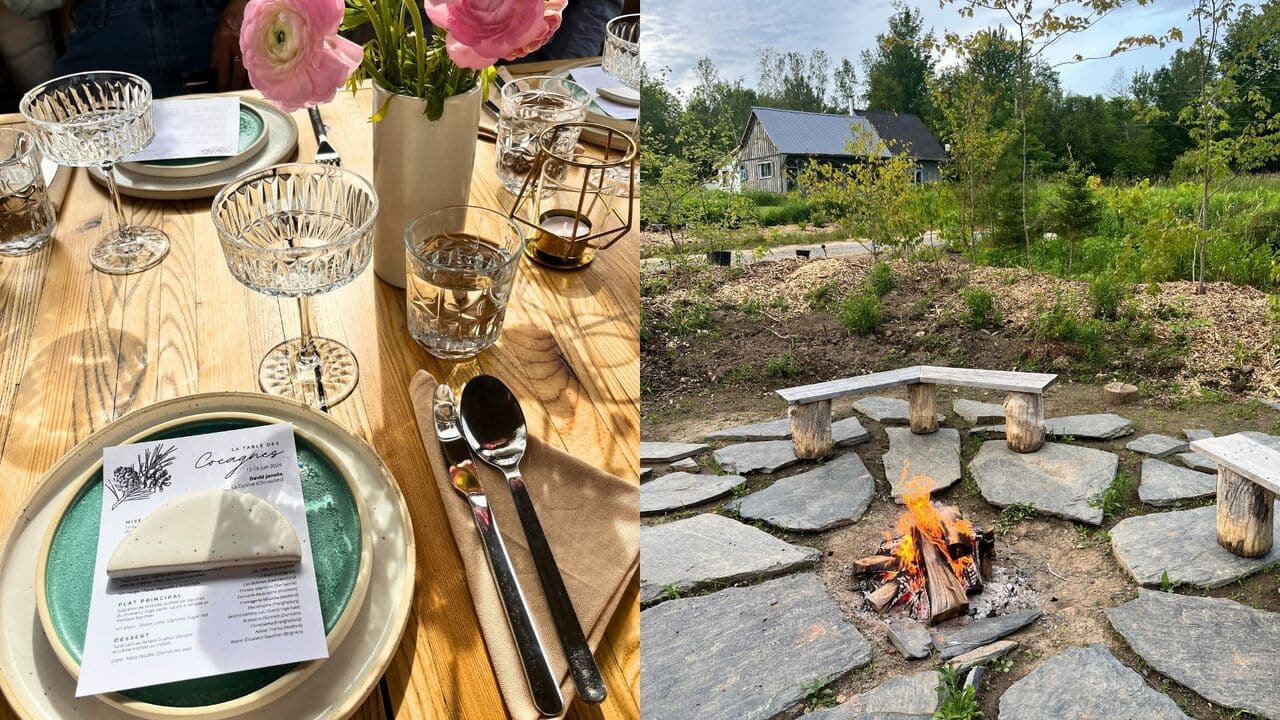 POV : tu découvres l'expérience d'une table champêtre pour la première fois