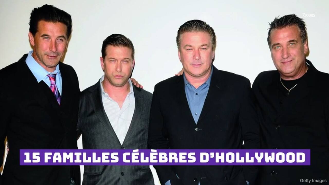 15 familles célèbres d'Hollywood